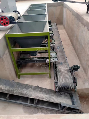 Línea de producción de fertilizantes orgánicos de pellets máquina Granulador de estiércol de vaca / estiércol de pollo