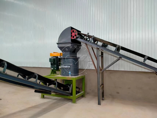 Potente línea de producción de pellets de fertilizantes de biohumus de 55kW para fertilizantes