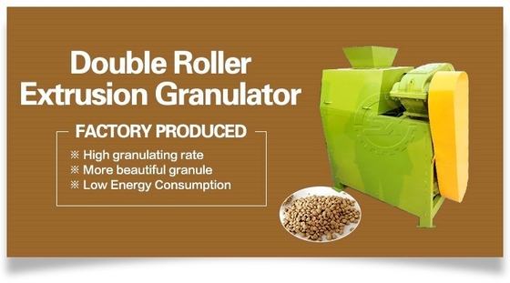 Línea de producción granular de fertilizantes fosfatados de 10 toneladas por hora con comprimidor de extrusión de rodillos