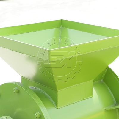 Granulador de fertilizantes orgánicos con 55 kW de potencia y producción profesional