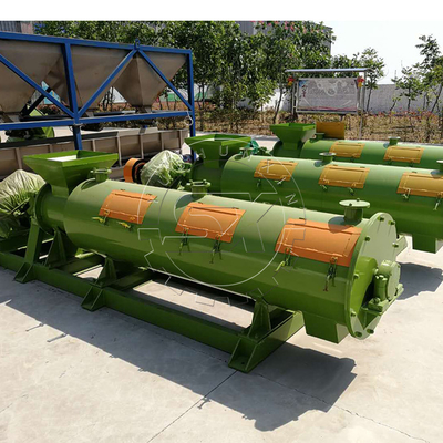 1-8000 kg/h de salida Granulador de pellets de prensa de bolas redondas para mezclador de pines de fertilizantes orgánicos