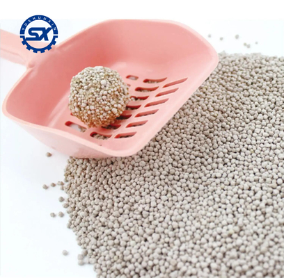 Granulador de disco de arena mineral de 1000 kg/h para maquinaria de producción de basura de gato