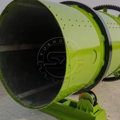 Máquina granuladora de tambor rotativo de fertilizantes granulares redondos con alta eficiencia de trabajo
