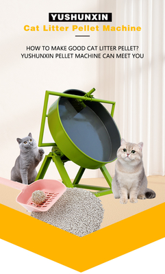 Granulador YSX para la producción de arena de gato/granulos de bentonita en una planta de fabricación