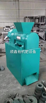 Granulador de harina seca de doble rodillo YSX Máquina de perforación de potencia seca Fertilizante Pelletizador