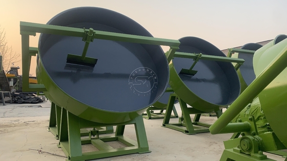 Máquina de granulación de fertilizantes de disco YSX de alta eficiencia para fertilizantes orgánicos