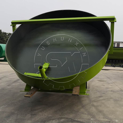 Máquina de granulación de fertilizantes de disco YSX de alta eficiencia para fertilizantes orgánicos