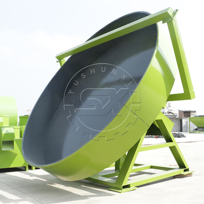 YSX Disco granulador de granulados de fertilizantes para 200-300 kg/h de producción y granulados
