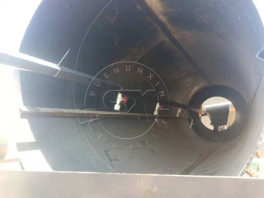 Máquina de recubrimiento de gránulos de fertilizantes de urea de 1-6 t/h para una operación fluida y fácil
