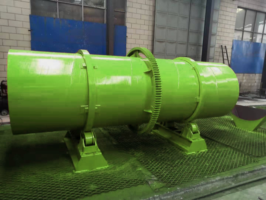 Máquina de recubrimiento de gránulos de fertilizantes de urea de 1-6 t/h para una operación fluida y fácil