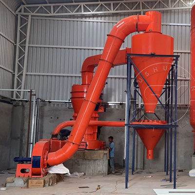 2400KG de peso mineral de piedra caliza Raymond Molino máquina de molienda para la fabricación de fertilizantes