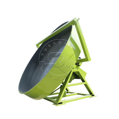 Granulador de disco para el proceso de granulación húmeda y la potencia del motor de basura de gatos 1.5-18.5kw