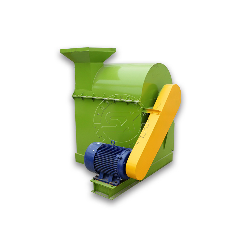 FERTILIZADOR Tecnología trituradora de material semi húmedo para estiércol de pollo de granja y paja de arroz