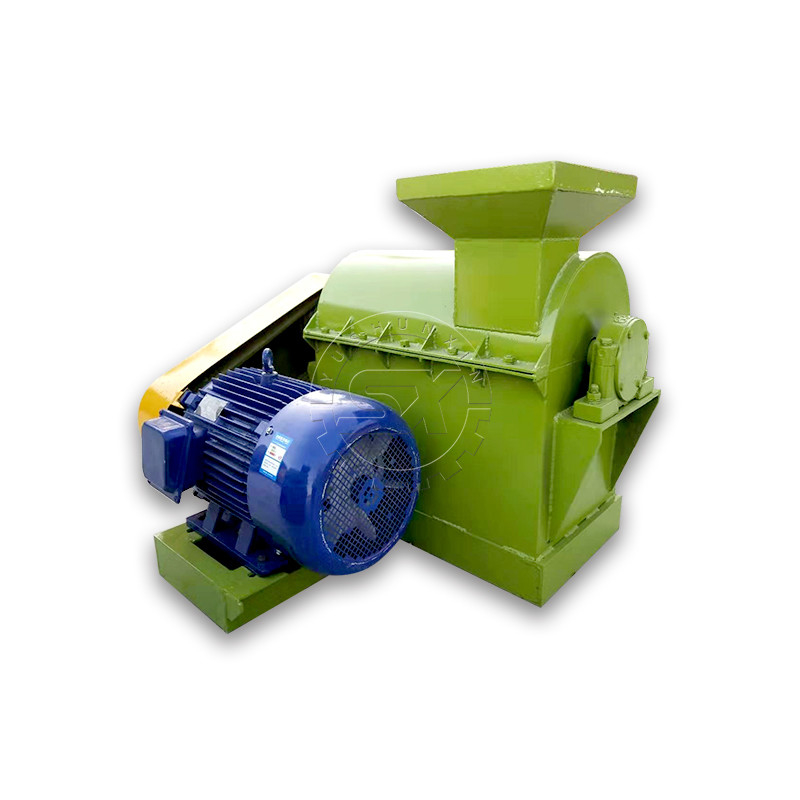22kW Pequeño compost de pollo de estiércol triturador para fertilizante orgánico de alta humedad