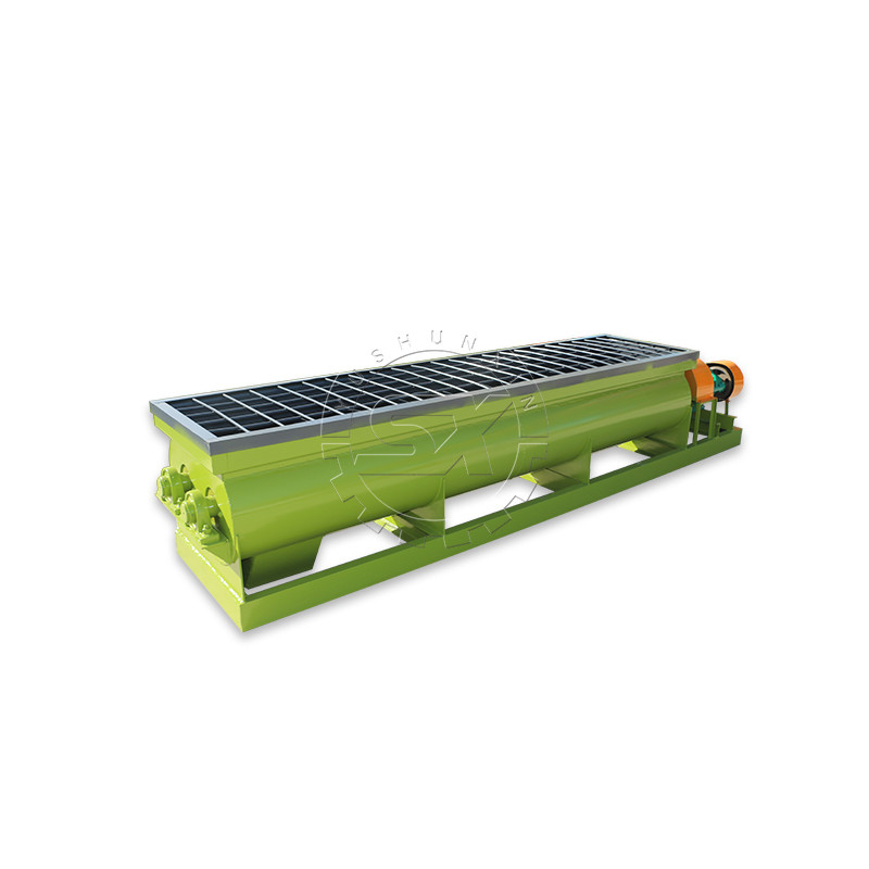 Modelo ZQ350/ZQ500 Reducidor y voltaje 380V para mezclar en mezclador de doble eje de fertilizantes