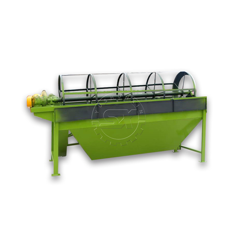 Máquina de tamizado de compost de fertilizantes orgánicos con teoría de bomba rotativa y color personalizado