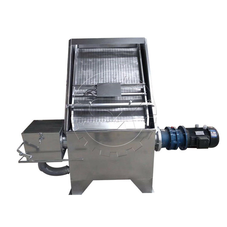 Máquina de deshidratación de lodos de 7 kW para hidroextrayente de estiércol de vaca y procesamiento de lodos de biogás