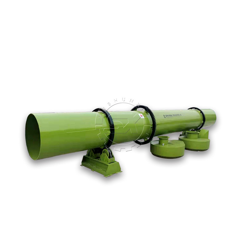 YSX 1-20 tph Secador rotativo para secado de material de biomasa en aplicaciones industriales