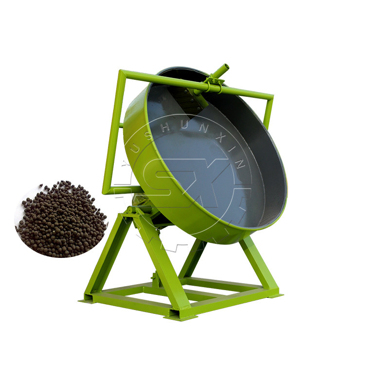 YSX Disco granulador de granulados de fertilizantes para 200-300 kg/h de producción y granulados